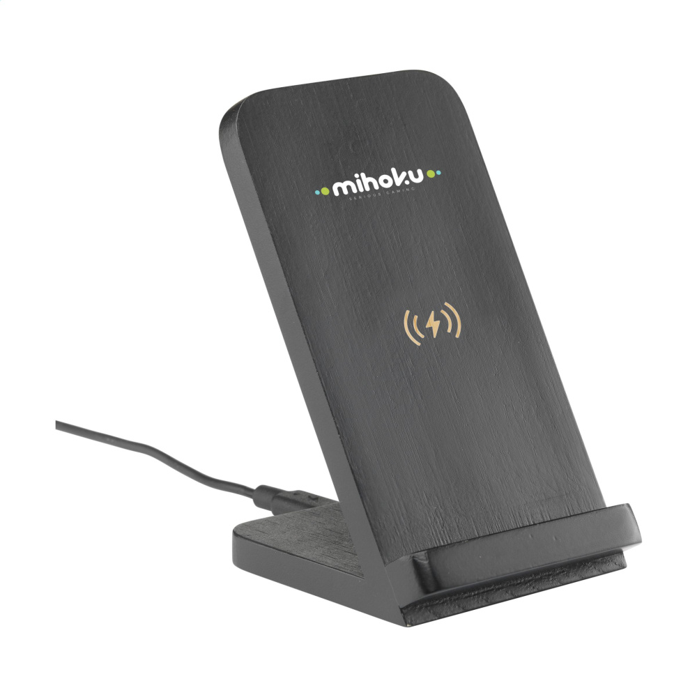Logo trade promotional item photo of: Baloo Wireless Charger Stand 15W