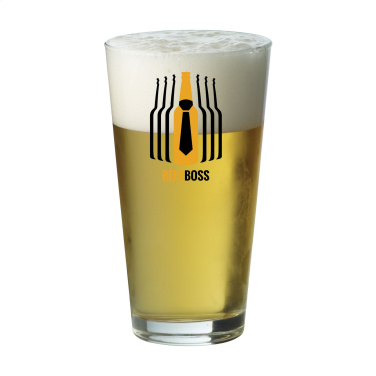 Logo trade corporate gifts picture of: Beer Glass 340 ml