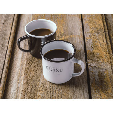 Logotrade business gift image of: Retro Enamel Mug 350 ml