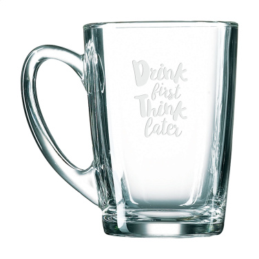 Logo trade business gift photo of: Morning Tea Glass 320 ml