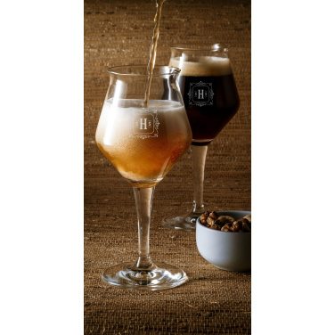 Logo trade advertising products picture of: Crown Sommelier Beer Glas 420 ml