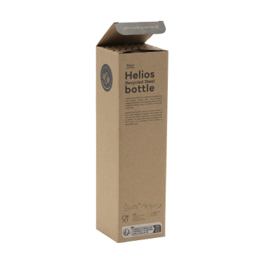 Logotrade promotional item image of: Helios RCS Recycled Steel Bottle 470 ml