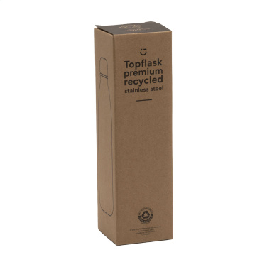 Logotrade promotional merchandise photo of: Topflask Premium RCS Recycled Steel drinking bottle