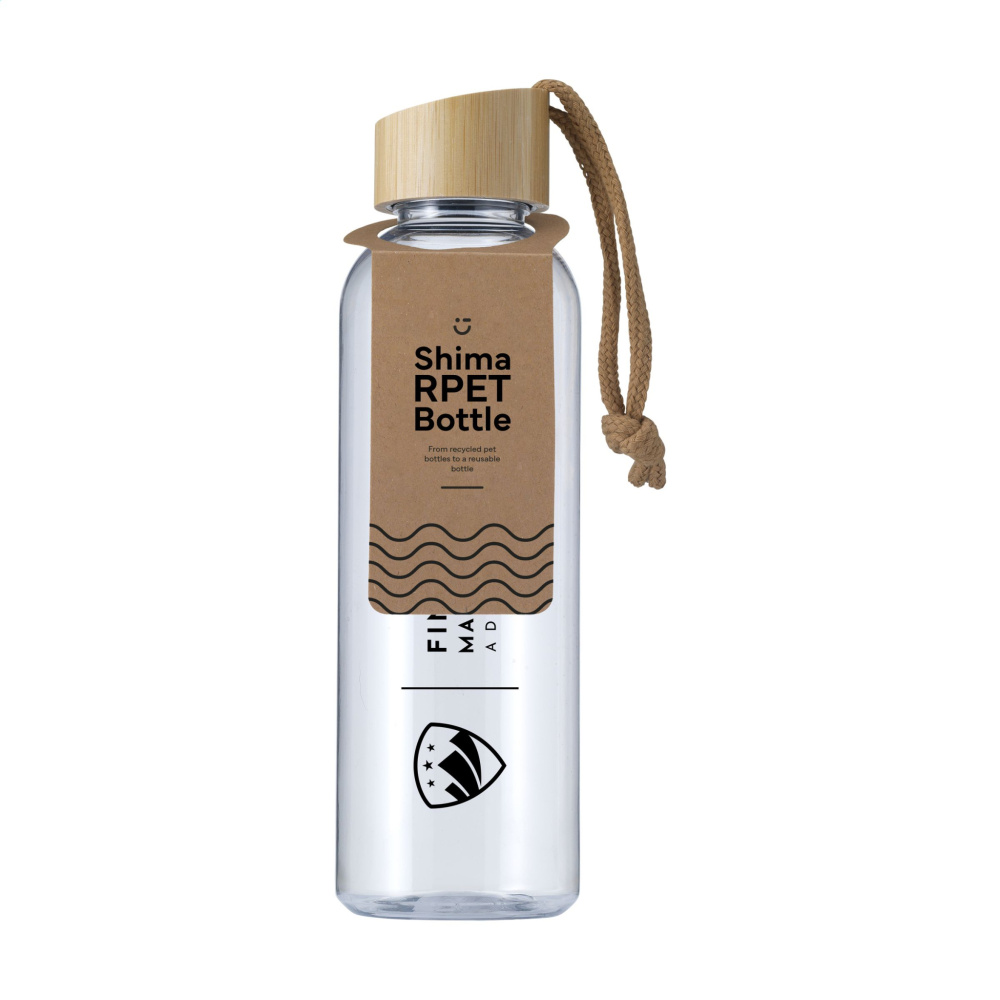 Logotrade promotional product picture of: Shima GRS RPET Bottle 680 ml water bottle