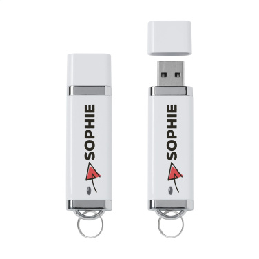 Logo trade promotional merchandise picture of: USB Talent from stock 4 GB