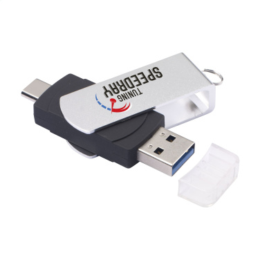 Logo trade promotional merchandise photo of: USB Dual Connect 3.0 - Type-C 8 GB