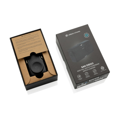 Logotrade advertising product image of: Urban Vitamin San Diego RCS rplastic 20W PD powerbank