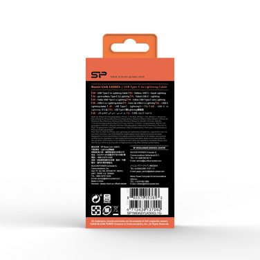 Logo trade promotional item photo of: DATA TRANSFER CABLE Boost Link Nylon LK50CL Type C Lightning