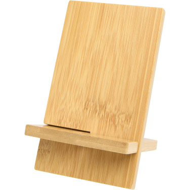 Logotrade promotional giveaway image of: Ceibo detachable bamboo phone stand