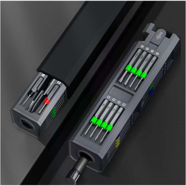 Logotrade corporate gifts photo of: SCX.design T20 30-piece screwdriver and repair set in aluminium case