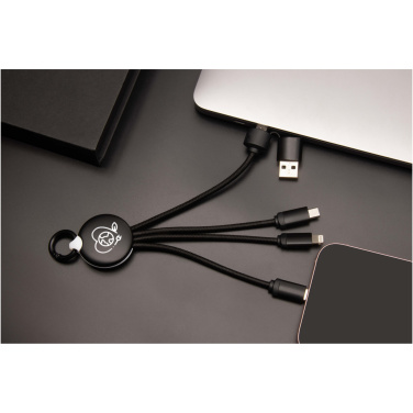 Logo trade corporate gifts picture of: SCX.design C14 15W 5-in-1 charging cable