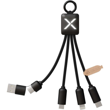 Logotrade promotional merchandise photo of: SCX.design C13 15W 5-in-1 charging cable