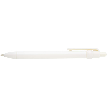 Logo trade promotional gifts image of: Fidget recycled plastic ballpoint pen (black ink)