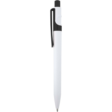 Logotrade promotional item image of: Unica recycled plastic ballpoint pen (black ink)