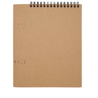 Logotrade promotional product picture of: Doodle A5 spiral soft cover notebook and crayon set