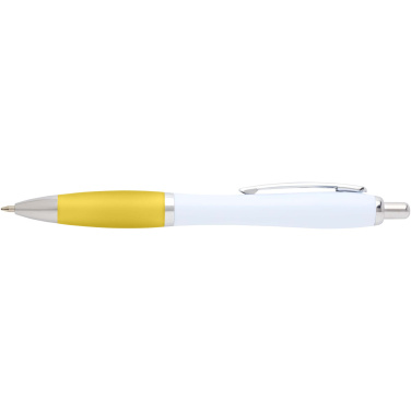 Logotrade promotional item picture of: Nash recycled plastic ballpoint pen (blue ink)