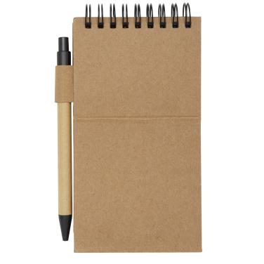 Logotrade promotional product image of: Flipper sticky notepad with ballpoint pen (black ink)
