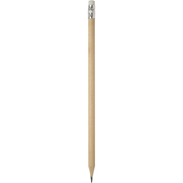 Logo trade promotional items picture of: Graffo pencil with eraser