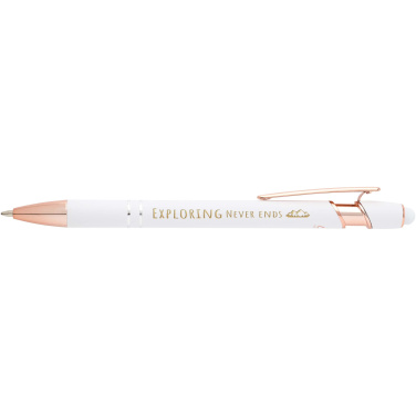 Logotrade promotional giveaway picture of: Nanna ballpoint pen with rose gold finish (black ink)