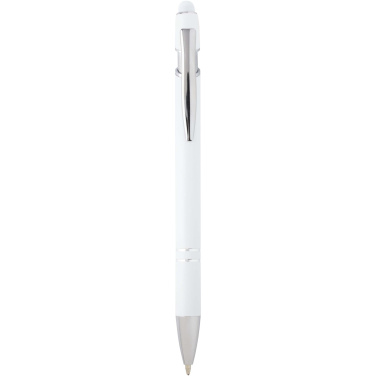 Logotrade promotional gift image of: Kish ballpoint pen with silver finish (black ink)