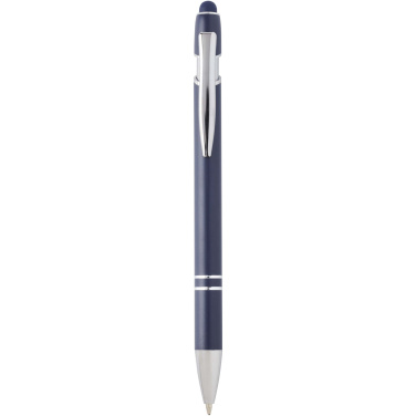 Logotrade promotional item image of: Kish ballpoint pen with silver finish (black ink)