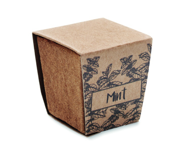 Logotrade promotional items photo of: Mint seeds growing kit