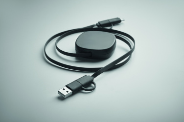 Logotrade promotional merchandise picture of: 60W retractable charging cable