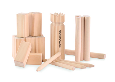 Logo trade promotional item photo of: Pinewood outdoor throwing game