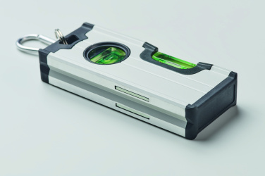 Logo trade advertising products picture of: Mini magnetic aluminium level