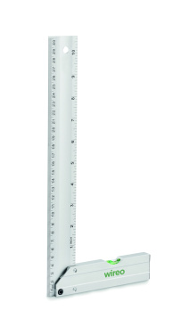 Logotrade promotional merchandise image of: Aluminium level ruler 30 cm