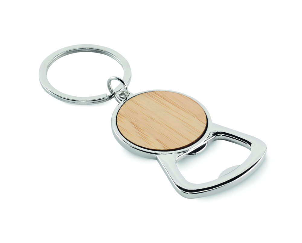 Logo trade promotional item photo of: Recycled aluminium key ring