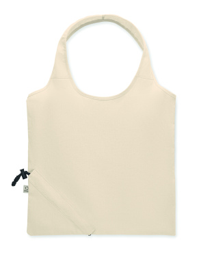 Logo trade promotional items image of: Foldable shopping bag 140 gr/m²