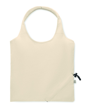 Logo trade promotional merchandise image of: Foldable shopping bag 140 gr/m²