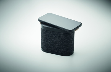 Logo trade promotional item photo of: 15W wireless charger speaker