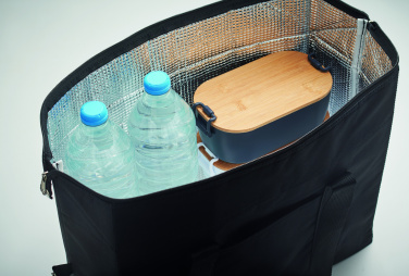 Logo trade promotional item photo of: 300D RPET cooler bag 3L