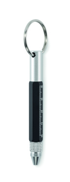 Logo trade promotional items image of: Key ring with twist action pen