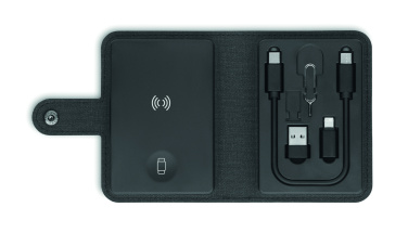 Logo trade promotional products image of: 4 in 1 cable connector set 15W