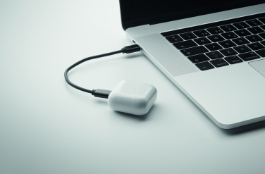 Logo trade promotional item photo of: 4 in 1 cable connector set 15W