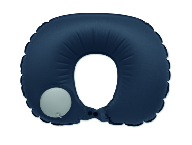 Logo trade corporate gifts image of: Fast inflatable travel pillow
