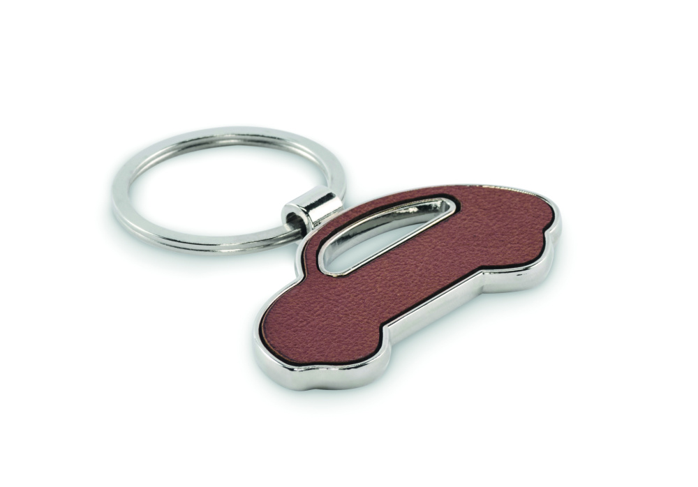 Logotrade promotional giveaway picture of: Car shaped key ring