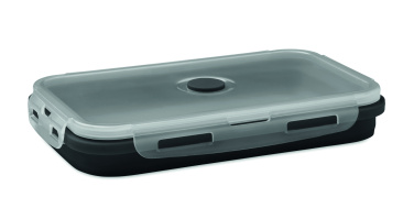 Logo trade advertising products image of: Collapsible silicone lunch box