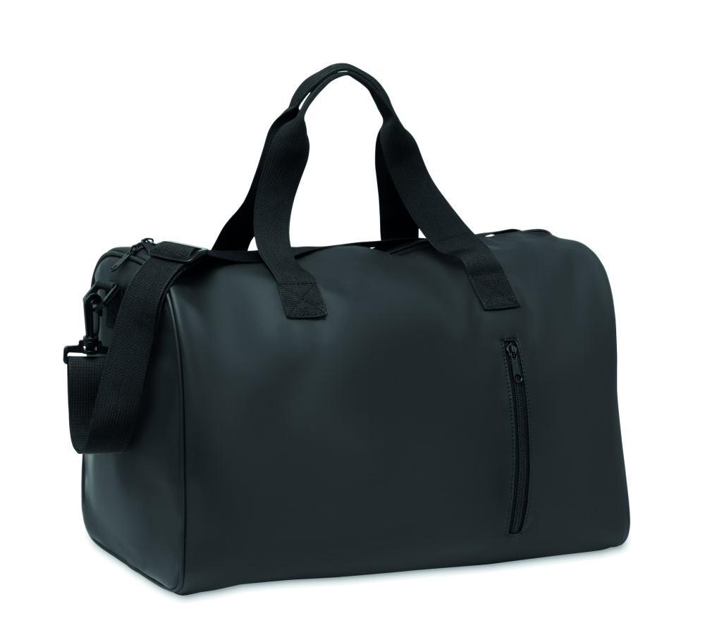 Logo trade promotional gift photo of: Duffle bag soft PU