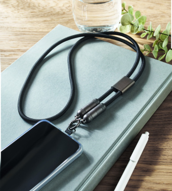 Logotrade promotional merchandise picture of: 60W phone holder lanyard cable