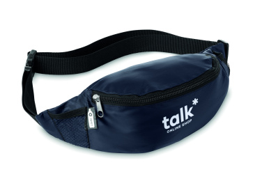 Logo trade promotional gifts image of: 210D RPET fanny bag