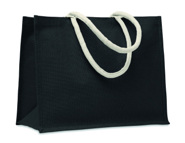 Logotrade advertising product image of: Jute bag with cotton handle