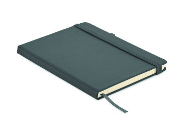 Logo trade promotional gifts picture of: Recycled Leather A5 notebook