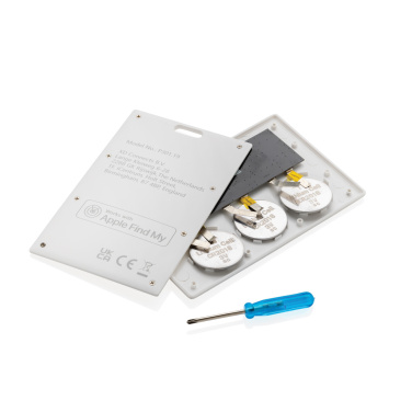 Logo trade corporate gifts image of: Findcard RCS recycled plastic item finder card