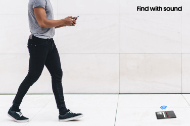 Logotrade business gift image of: Trackmate RCS rpolyester passport holder worldwide locating