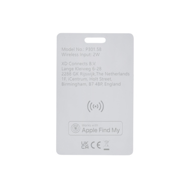Logo trade business gift photo of: Findit RCS rplastic ultra-thin finder card rechargeable