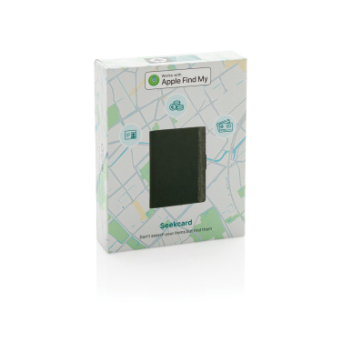 Logotrade corporate gift image of: Seekcard RCS rpolyester card wallet with worldwide locating